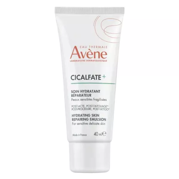 Avène Cicalfate+ Soin Hydratant Réparateur Post Acte Post Tatouage 40 ml EAN 3282770148763