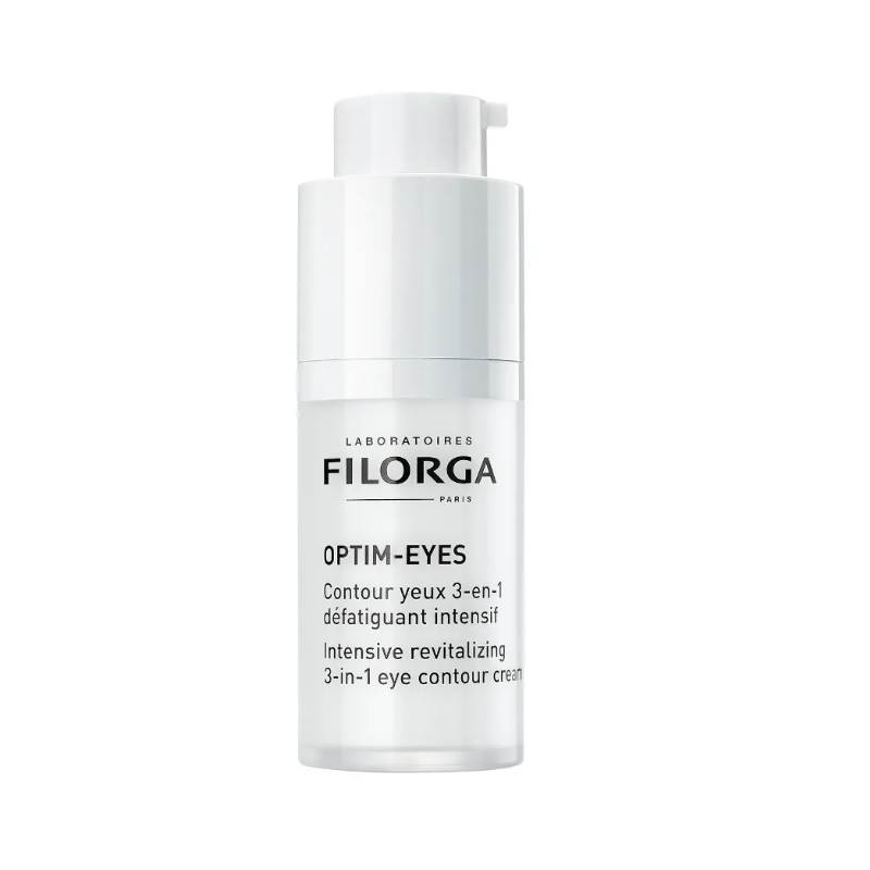 FILORGA OPTIM-EYES - Contour des Yeux 3-En-1 Anti-Cernes Poches et Rides, 15ml