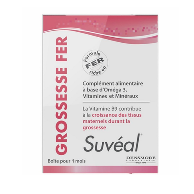 SUVEAL- GROSSESSE- FER- 30- CAPSULES