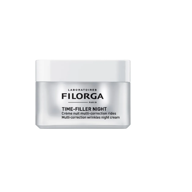 FILORGA-TIME-FILLER NIGHT-Crème -de- Nuit- à- l'Acide- Hyaluronique- Anti-Rides- 50ml
