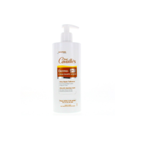 ROGE CAVAILLES DERMATO - Crème Lavante Haute Tolérance - Peaux Intolérantes - Visage et Corps, 500ml - Ancien Packaging