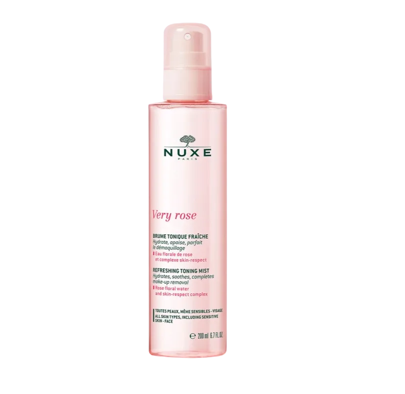 Flacon-de-NUXE- Very- Rose- Brume- Tonique- Fraîche-200ml-3264680022098
