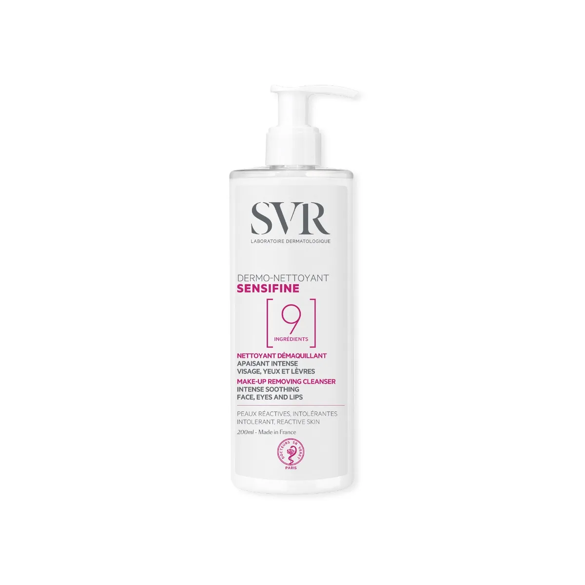 3401360084063 svr-sensifine-dermo-nettoyant-400ml