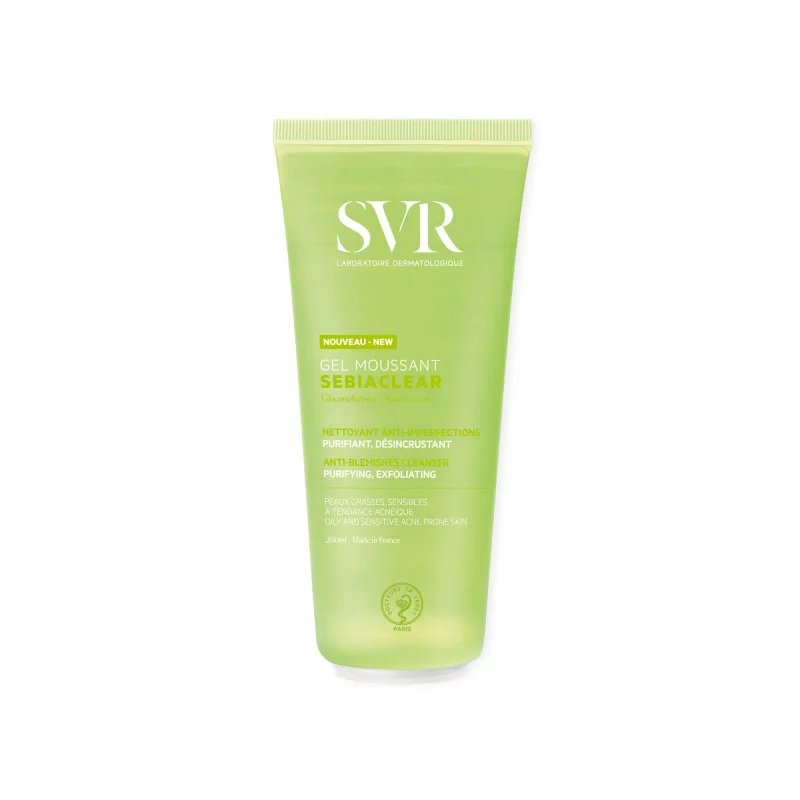 SVR Sebiaclear Gel Moussant 200 ml