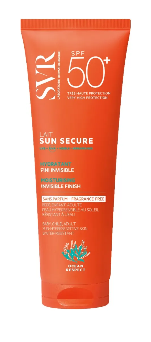 svr sun-secure lait-solaire hydratant spf50+ 250ml 3662361001743