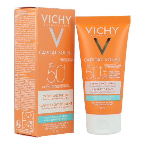 Vichy Capital Soleil Crème Onctueuse SPF50+ 50 ml Peaux sèches