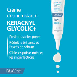 Keracnyl Glycolic Crème Désincrustante 30 ml