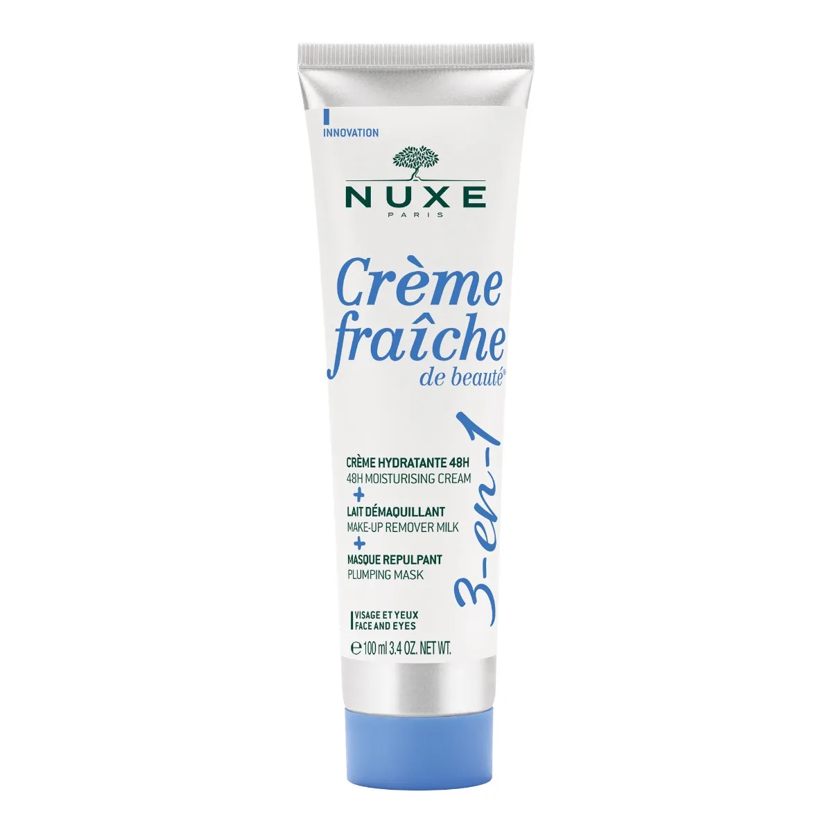 Nuxe-Crème -Fraîche- de -Beauté - 3-en-1 -pour -une-Hydratation 48h- 3264680028014