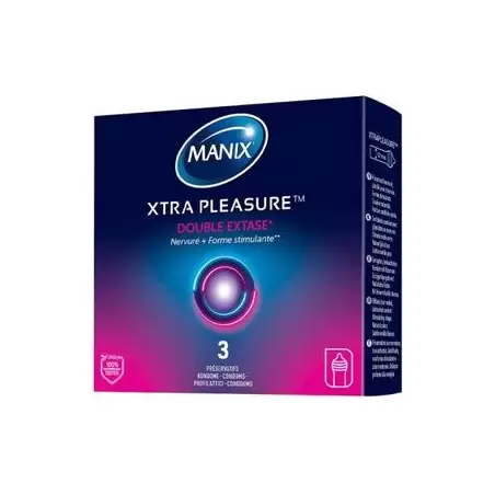 Manix Xtra Pleasure Boite de 3