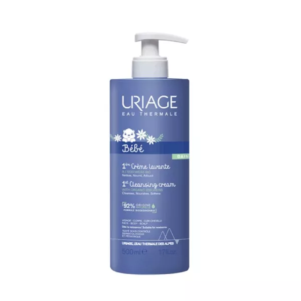 3661434008672 uriage-bebe 1ere creme lavante 500ml