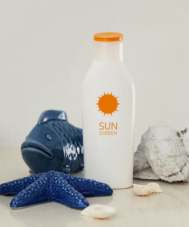 crème solaire pour enfant