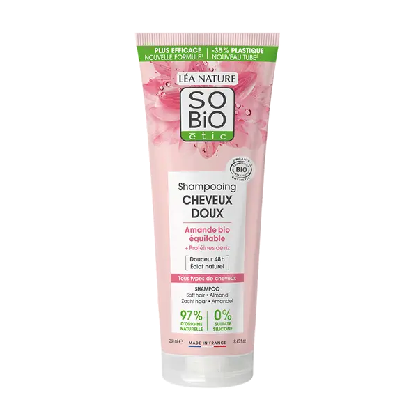 So'Bio -Shampooing- Douceur- Amande-3517360024128