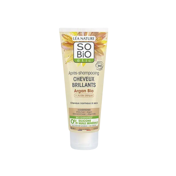 So'Bio -Shampooing -Cheveux- Brillants- Argan-3517360018349