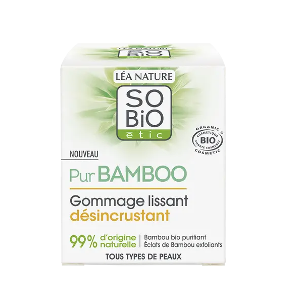 So'Bio -Pur- Bamboo- Gommage- Lissant-3517360024104