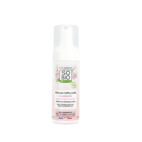 So'Bio -Mousse- Nettoyante- Apaisante-3517360024227